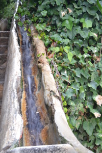 De water trap in het Generalife